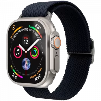 VONMÄHLEN Vävt Loop för Apple Watch 40/41/42mm, navy
