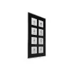 MDT BE-GT08S.01 Glass Push Button Plus 8-fold Black