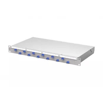 METZ mecatech VIK 12xLC-D OS2 fiberoptiskt patchpanel 1504507412-F