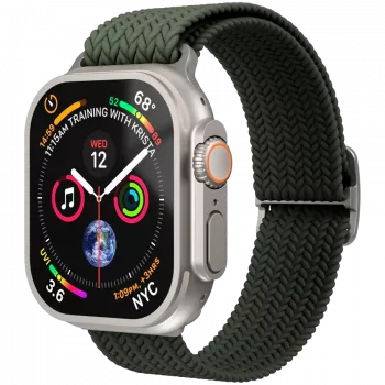 VONMÄHLEN vävt loop för Apple Watch 40/41/42mm, oliv