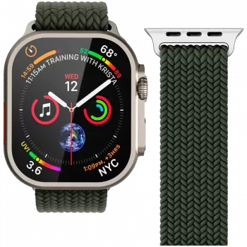 VONMÄHLEN vävt loop för Apple Watch 40/41/42mm, oliv
