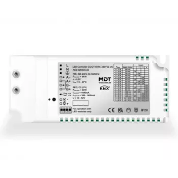 MDT LED-styrenhet CC/CV 60W/230V 2-kanal AKD-0260CC.02