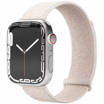 VONMÄHLEN Fitness Loop 2 armband för Apple Watch 44/45/46/49mm, kräm