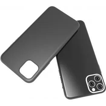 CYOO Premium Apple iPhone 11 Pro skal svart flytande silikon Hard Cover (CY121023)