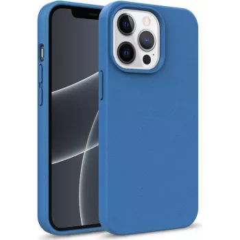 CYOO BioCase iPhone 13 mini biologiskt nedbrytbart stötsäkert baksidesfodral blå CY122531