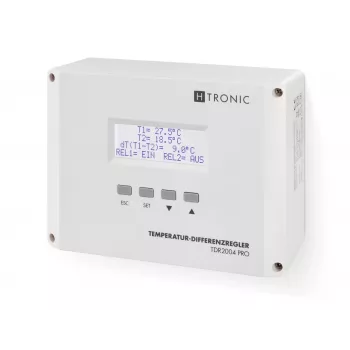 H-Tronic TDR 2004 PRO temperaturdifferensregulator, -99 till +850 °C 1114770