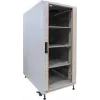 IT-BUDGET 19 inch nätverksskåp SRK komplett set 22U 600x800mm glasfrontdörr ljusgrå 99ITB19SRK2268GGM