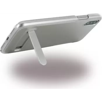CYOO Brushed Stand skal för Apple iPhone X / XS - silver