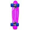 NORULES No Rules AU 349 mini-cruiser-skateboard med lysande hjul, rosa
