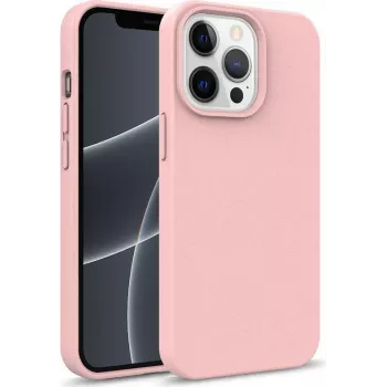 CYOO BioCase för iPhone 13 mini – biologiskt nedbrytbart stötsäkert skal – rosa CY122534