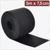 Quadrios 24CA311 rulle med kardborreband för kablar 5 m x 7,5 cm svart