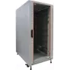 IT-BUDGET 19 tums serverrack SRK - 27U - 600x1000 mm - glas-/ståldörr - flatpack - ljusgrå 90ITB19SRK27610GGN