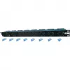 Liebernetz 19 tums 1U rackfläktenhet - horisontellt utlopp, 95 m³/h, 12V DC, 34 dB, svart (90LN19LUE1HE8BR)