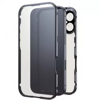 Black Rock Cover 360° glas för Apple iPhone 16, svart 00228084