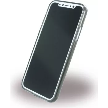 CYOO Ultra Thin silikonskal för Apple iPhone X - svart