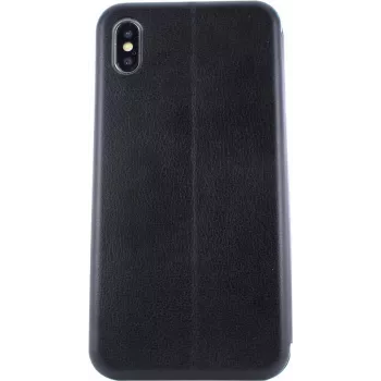 CYOO Belat konstläderplånboksfodral för Apple iPhone XS Max 6,5 inch – svart
