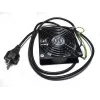 IT-BUDGET Silence komplett set tyst IT-skåpsfläkt – 98,5 m³/h luftflöde – 1 x SILENT 230 V fläkt, kopplad med skyddsgaller, monteringsmaterial (90ITBLUESET1S)