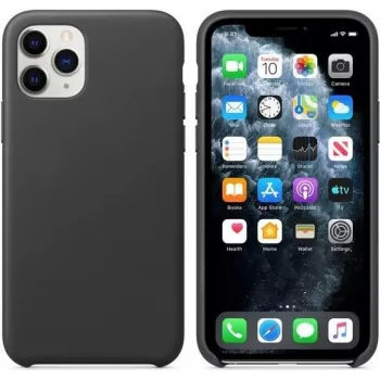 CYOO Alcantara-look hårt skal för iPhone 11 Pro – svart CY121183