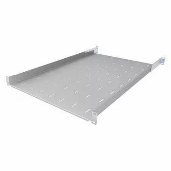 IT-BUDGET 19 inch fast rackhylla ljusgrå 750 mm djup 40 kg 90ITB19FB750G