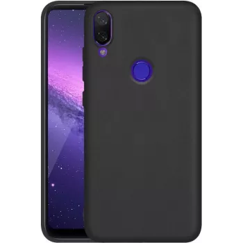 CYOO Premium flytande silikon hard cover-skal för Huawei P20 Lite – svart