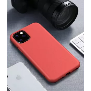 CYOO BioCase för iPhone 12 Pro Max 6,7 inch – röd – biologiskt nedbrytbart hårt fodral (CY121899)
