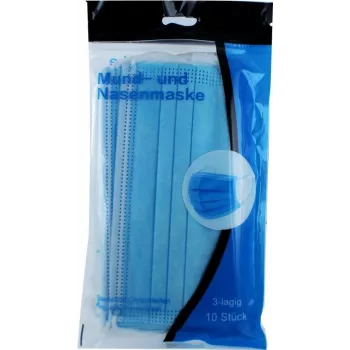 CYOO CY122187 Engångsansiktsmask 3-lagig blå 10-pack