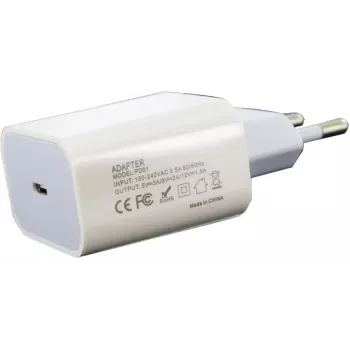 CYOO PD01 20W USB-C Power Delivery väggladdare – vit CY121761