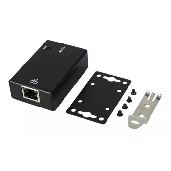 EXSYS EX-1321-WT USB 3.2 Gen1 till Gigabit Ethernet-adapter med DIN-skenesats, metallhölje