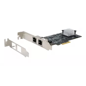 EXSYS Dual 5 Gigabit Ethernet PCIe x2-kort (Realtek RTL8126) EX-60152