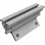 Schletter Solar ClampFit 130004-200 universell modulklämma för inramade solpaneler (30-50 mm), svart eloxerad aluminium