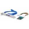 EXSYS EX-48010-3 Mini PCIe USB 3.2 Gen 1 Card with 2 Ports (NEC)