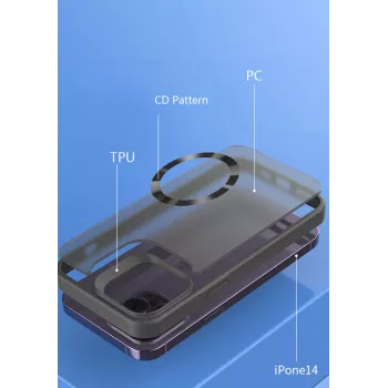 CYOO MagSafe-skal för iPhone 15 Plus – transparent (CY123277)