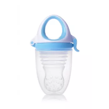 Kidsme Food Feeder Plus barnmatsbehållare från 6 månader, akvamarin
