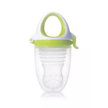Kidsme Food Feeder Plus babygrötmatare från 6 månader, lime