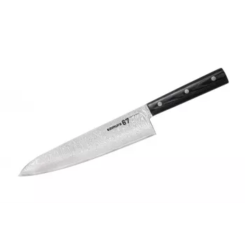 SAMURA Damascus slicing knife 208 mm