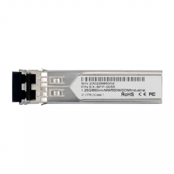 EXSYS EX-SFP-0055 SFP-transceiver LC duplex multimode 550m 1,25Gbps 850nm -40°C till 80°C