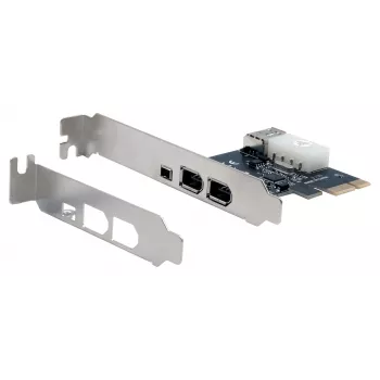 EXSYS EX-16600 PCI Express FireWire 1394a-kort med 3+1 anslutningar (VIA)