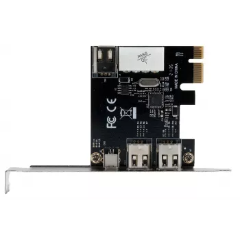 EXSYS EX-16600 PCI Express FireWire 1394a-kort med 3+1 anslutningar (VIA)