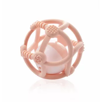 Kidsme silikonbitboll, rosa