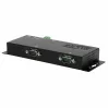 EXSYS EX-6162 Ethernet-till-2x-RS-232-serialserver med 12V/3A-nätaggregat
