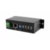 EXSYS EX-6003HMVS-POE-ON 4-portars USB 2.0 över Gigabit Ethernet-server med PoE, 15KV ESD-skydd