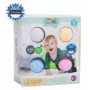 Gerardo's Toys GT7710 massage- och sensorikbollsset för baby, 4 st, olika texturer och färger, från 6 månader