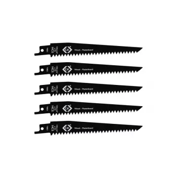 C.K Tools T0821 sabelsågblad 6 TPI, 150 mm, 5-pack