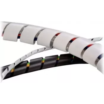 HellermannTyton SBPEFR4-BK flätslang, 4 mm, svart, 10 m, PET