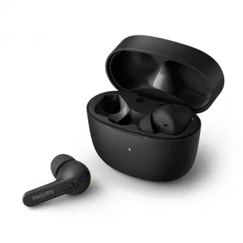 PHILIPS TAT2206BK/00 true wireless in-ear-hörlurar med laddningsetui, svart
