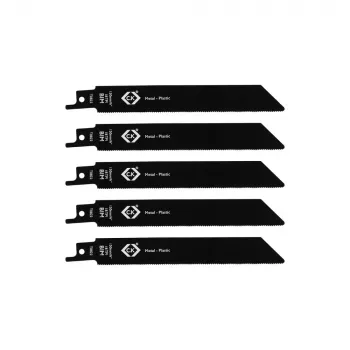 C.K Tools T0822 sabelsågblad 18 TPI, 150 mm, 5-pack