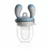 Kidsme Food Feeder Medium Azure – silikonbitring för frukt & grönsaker, 4m+