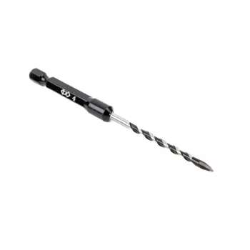C.K Tools T3115 040 murborr 4 mm, 1/4 tums sexkantskaft, volframkarbidspets, 40CR-stål