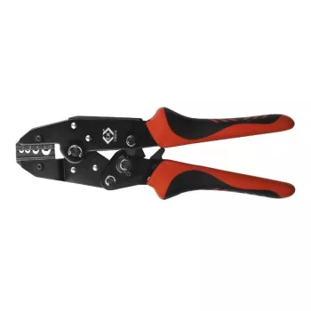 C.K Tools T3697A spärrcrimptång för oisolerade kabelskor 1-10 mm²