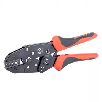 C.K Tools T3697A spärrcrimptång för oisolerade kabelskor 1-10 mm²